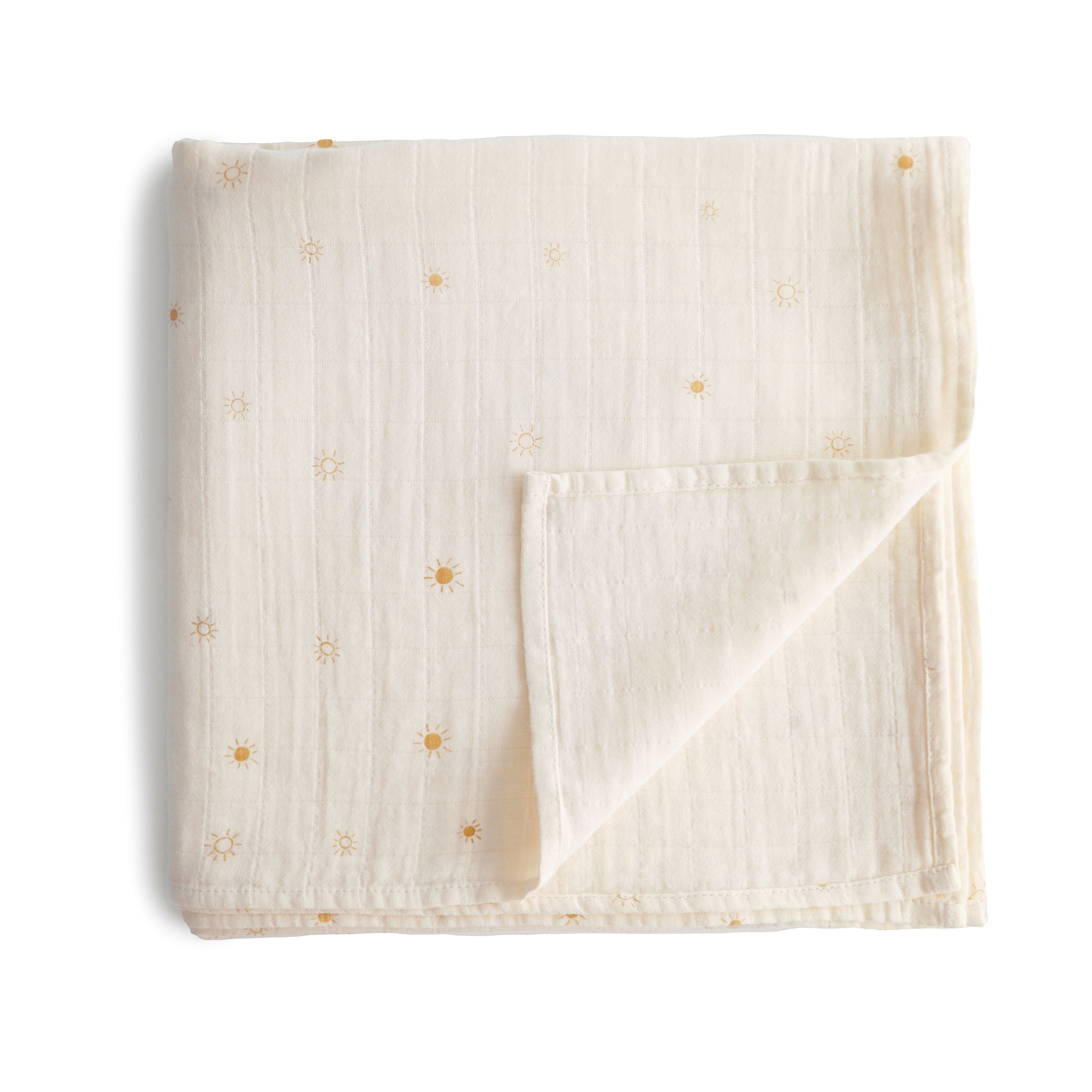 Image of Organic Cotton Muslin Swaddle Blanket